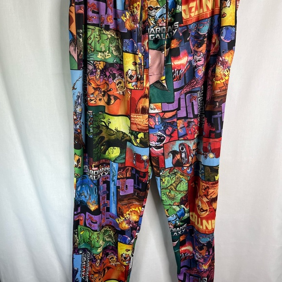 Marvel Guardians of the Galaxy Sleep Pants Mens Adult Size XL Pre-Owned GHM7. - Picture 2 of 5